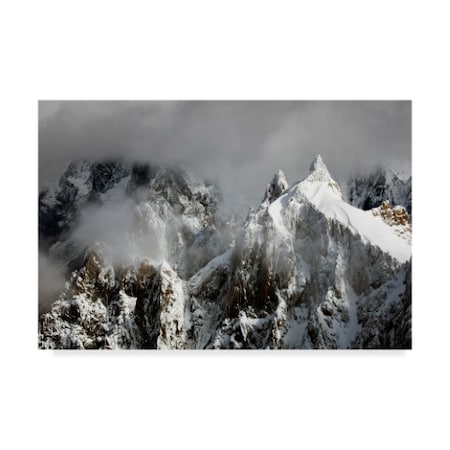 Maciej Duczynski 'France Mountains 3' Canvas Art,16x24